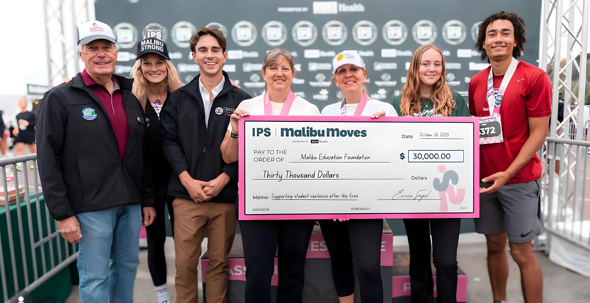 Malibu Moves — $30,000 for the Malibu Education Foundation